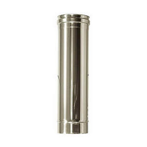 Tubo de acero inoxidable de combustión de pared simple DN 120 1M L 1000mm 316-Producto de alta calidad - Product Image 1