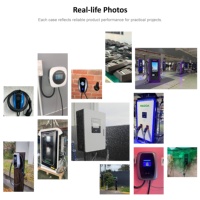 Chargeur EV AC WAIZIDA C3 22 kW Type 2 380 V 32 A Triphasé, borne murale intelligente avec écran TFT, application Bluetooth et RFID en option