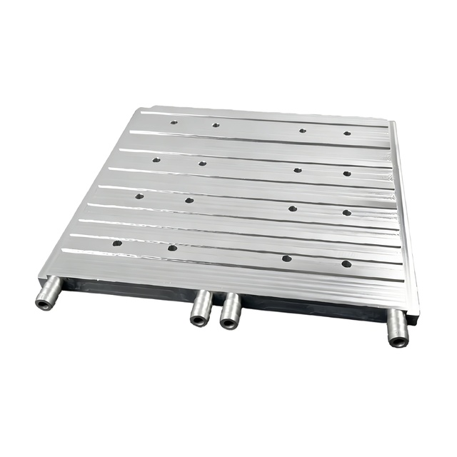 Factory Automotive Aluminum 6061 Porous New Energy Vehicle Custom Microchannel Heat Exchanger Liquid Cooling Plate