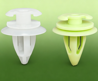 Clips de fixation intérieurs et extérieurs pour voitures, rivets à pression en plastique pour panneaux de porte, ailes, pare-chocs, garde-boue de coffre, personnalisables