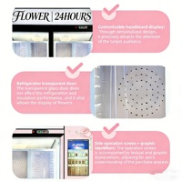 Distributeur Automatique Réfrigéré de Fleurs XG – Kiosque Intelligent Libre-Service pour Bouquets avec Écran Tactile et Paiement par Carte de Crédit
