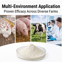 Additifs alimentaires pour l'aquaculture, stimulant de croissance pour poissons, saumons, crevettes, tilapias, soluble dans l'eau.