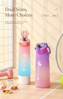 Nouvelle bouteille d'eau avec dosettes parfumées pour les activités de plein air, le sport, la salle de sport, la maison, l'école, le bureau