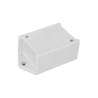 Boîtiers de jonction électriques en plastique ABS personnalisés par les fabricants, indice de protection IP54, couleur gris clair, pour applications électriques industrielles
