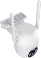 Caméra PTZ WiFi QMA 5MP 2.4G/5G avec suivi automatique, étanche IP65, pour extérieur, vidéosurveillance domestique avec double bande
