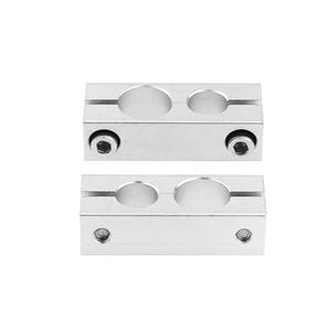 CNC <span class=keywords><strong>double</strong></span> pilier pince fixe axe optique pince croisée intersection verticale support de <span class=keywords><strong>tuyau</strong></span> <span class=keywords><strong>double</strong></span> trou connecteur de support fixe - Product Image 5