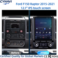 Écran radio 2DIN 12,1 pouces Lecteur DVD pour Ford F150 Raptor 2015-2021 Android Auto CarPlay sans fil Écran tactile BT5.0
