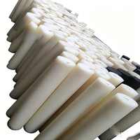 Barre ronde en nylon PA6 à prix avantageux, polyamide 6 haute résistance, tige PA6 pour machines