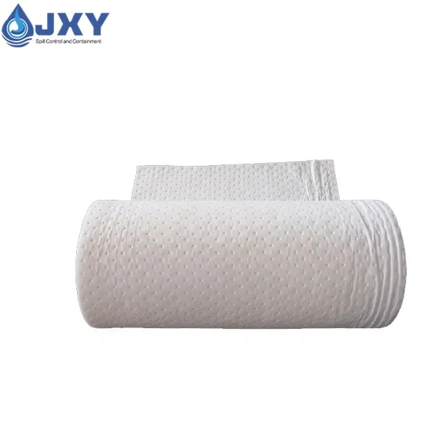 White Oil Absorbent Roll-50cm x 40m