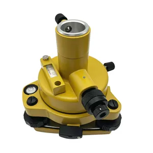 Tribrach Adapter Supplier With Optical Plummet Rotating Yellow Tribrach / Adapter
