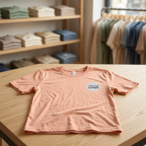 T-shirt à manches courtes en coton et fibre de bambou Bella Canvas 3001c Slim Fit pour homme - Product Image 3