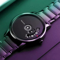 Nouvelle montre homme étanche 2025, montre mécanique entièrement automatique, étanche, tendance étudiante, montre de couple