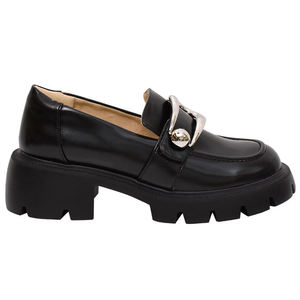 Loafers with Decorative Buckle Detail - Product Image 2