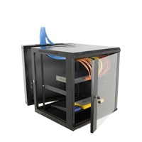 Support mural pour serveur, étagère pour serveur, kvm, 600x550mm, avec système de refroidissement, m6u 9U 12U 18U