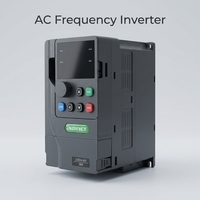 Variateur de fréquence AC 0,75 kW, variateur VFD 1 CV monophasé 220 V, contrôleur de pompe à eau, contrôleur de vitesse VFD pour contrôle industriel