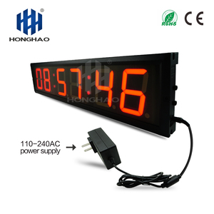 Hangzhou Honghao, cronómetro de 4 pulgadas, reloj Led de pared, reloj Digital multifunción de cuenta regresiva, temporizador, pantalla Led Digital - Product Image 3