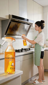 Nettoyant pour cuisine, parfum d'orange douce, dissolution de la graisse en 10 secondes, huile d'orange, formule respectueuse de la peau - Product Image 4