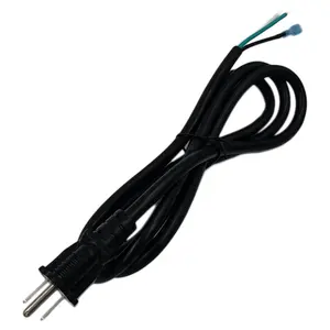 15 Ampere Ersatz-Netz kabel mit offenem Pigtail-Kabel