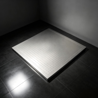 Table chauffante à adsorption sous vide en alliage d'aluminium, accessoires de pulvérisation ultrasonique, vente directe du fabricant