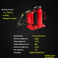YOSOVLAMP 12 tonnes pneumatique vertical vérin hydraulique compresseur d'air outil de réparation de dessus dynamique à économie d'énergie
