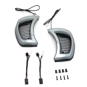 Motorcycle Lighting System For Harley Road Glides 15-UP Tracer Headlight Vent Accent LED Indicator Side Lights