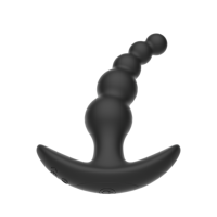 Vibrateur anal écologique Softplay, étanche IPX6, avec plug anal et stimulation de la prostate, pour homme/femme