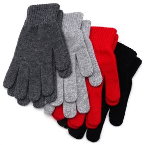 ถุงมืออะคริลิคฤดูหนาวสำหรับเด็กถุงมือผ้าฝ้ายถักไหมพรมสำหรับเด็ก - Product Image 3