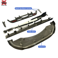 Kit aérodynamique en fibre de carbone Toms Style pour Lexus LC500 LC500h : Lame avant, jupes latérales, diffuseur arrière – Pièces de tuning extérieur pour voiture