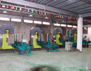 Serra de fita vertical com carrinho, máquina de serra de fita para madeira - Product Image 3