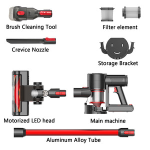 <span class=keywords><strong>Aspirateur</strong></span> Vertical Portable puissant sans fil sec avec plusieurs têtes de <span class=keywords><strong>balai</strong></span> en usine - Product Image 6