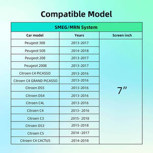 Decodificador Android Auto Carplay para Citroen Peugeot SMEG MRN, Pantalla Original, Control por Voz, Cámara Trasera, <span class=keywords><strong>Precio</strong></span> de Fábrica - Product Image 3