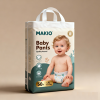 Couches pour bébé jetables super absorbantes personnalisées en gros, couches d'apprentissage pour bébé, culottes pour bébé, échantillon gratuit disponible