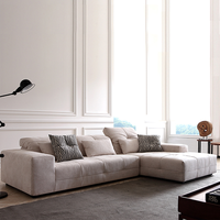 Canapé d'angle moderne et Simple, en tissu, design lavable, pour salon, 1 pièce