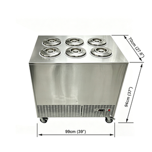 Pozzetti gelato <b>case</b> Hard Ice Cream Showcase 6 Pan Ice Cream Refrigerator Dipping Cabinet Freezer <b>Display</b> <b>Case</b> - Product Image 6