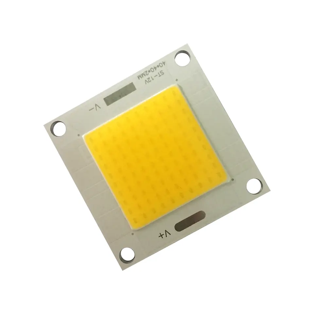 High Quality LED Light COB Chip 12V 50W Warm White 110 - 130 lm / w for Cars Vehicle Light
