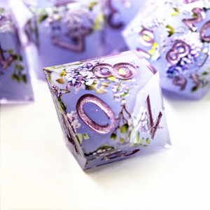 Mini planète résine polyédrique D & D jeu de dés <span class=keywords><strong>Logo</strong></span> personnalisé Dragon et donjon résine haute qualité 7 pièces Opp sac jouets pour jeux du MDN - Product Image 5