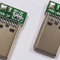 Venta Directa de Fábrica: Conector USB Tipo C Macho de 24 Pines, USB 2.0 A a C, Micro-Distancia 56K, C a C 5.1K, 60W 20V 3A, Acero Inoxidable
