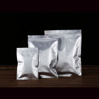Sachet Doypack en Aluminium Recyclable, Composite PET+CPP+OPP, Coloré, Scellé sur 3 Côtés, avec Fermeture Éclair, pour Emballage Alimentaire et de Snacks