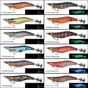 Señuelo <span class=keywords><strong>de</strong></span> Pesca X-SEM Patrol Island N-G1, Cebo Biónico <span class=keywords><strong>de</strong></span> Madera Luminoso con Forma <span class=keywords><strong>de</strong></span> Camarón, Señuelo Artificial con Ocho Garras y <span class=keywords><strong>Cola</strong></span> Grande, Sin Imprimir - Product Image 2