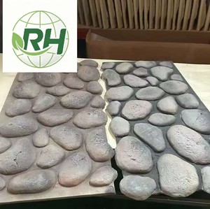 Pannelli in Pietra PU Sonsill 1200*600mm, Effetto <span class=keywords><strong>Onda</strong></span> a Fungo 3D, Decorazione Murale Esterna Durevole, Pannello in Pietra Poliuretanica - Product Image 1