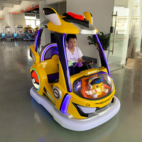 Voiture électrique à pare-chocs pour enfants, double carré, pour l'extérieur, Happy Kid Cars, manèges de parc d'attractions