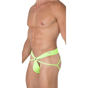 Marca PATON, Suspensorio <span class=keywords><strong>Gay</strong></span> al por Mayor, Transpirable, de Malla, Slip Masculino, Tanga Erótica, Bikini Sexy de Cintura Baja, Ropa Interior Masculina - Product Image 2