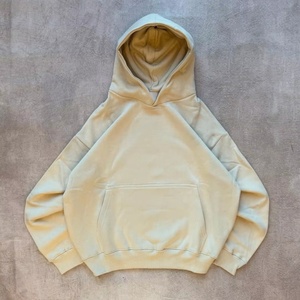 Sweat à capuche de haute qualité personnalisé pour homme, 100% coton, sérigraphie, respirant, doublé, en molleton français, logo frontal, 380 g/m², vierge - Product Image 1