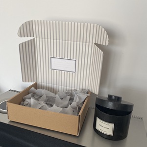 批发环保定制标志牛皮纸瓦楞纸板礼品包装纸装运箱没有最小起订量 - Product Image 6