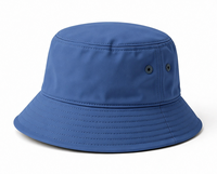 Chapeau Bob en Sergé de Haute Qualité avec Œillets de Ventilation et Bord à 8 Points de Couture, Style Pêcheur