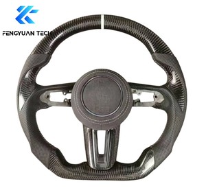 <span class=keywords><strong>Volant</strong></span> en cuir et fibre de carbone personnalisé chauffant à LED Forgiato pour Mazda 3 6 Cx30 Cx3 2019 2020 <span class=keywords><strong>2021</strong></span> 2022 2023 2024 2025 2026 - Product Image 2