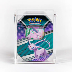 Étui de protection UV personnalisé en acrylique transparent pour Pokémon Tin <span class=keywords><strong>V</strong></span> (Regular) <span class=keywords><strong>Pokemon</strong></span> Booster Pack - Product Image 1