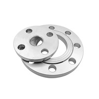 Raccord de tuyauterie industriel à souder, à haute pression, en acier inoxydable 304, à bride plate, PN16 DN15-DN200, soudé, AISI 304