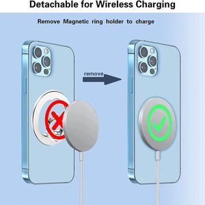 แท่นวางโทรศัพท์มือถือระบบแม่เหล็กหมุนได้360องศาสำหรับ iPhone 14 15 13ซีรีส์ - Product Image 5