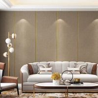 Panneau mural en tissu de charbon de bambou au design moderne, plaque murale en cristal de carbone imperméable, décorations murales pour la maison, plafond 3D de luxe